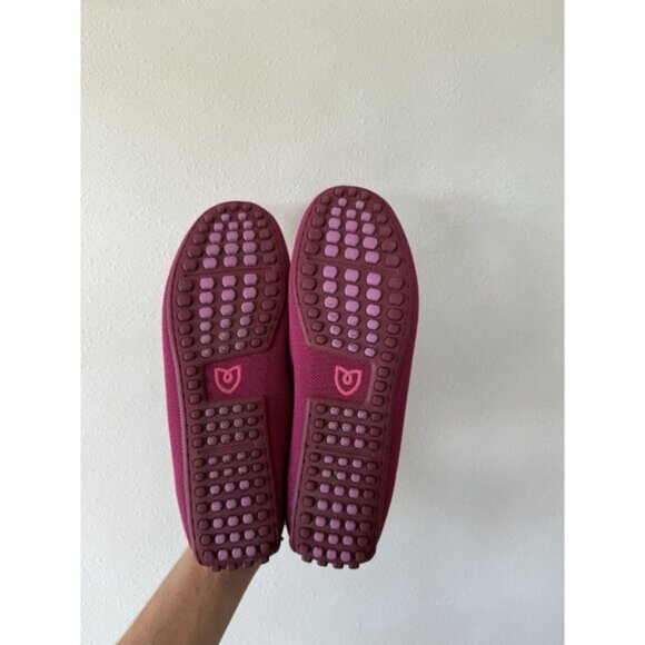 $189 Rothy's Women’s Pink Raspberry Slip-On Loafer Flats Driver 9 Shoes Penny - Picture 6 of 7